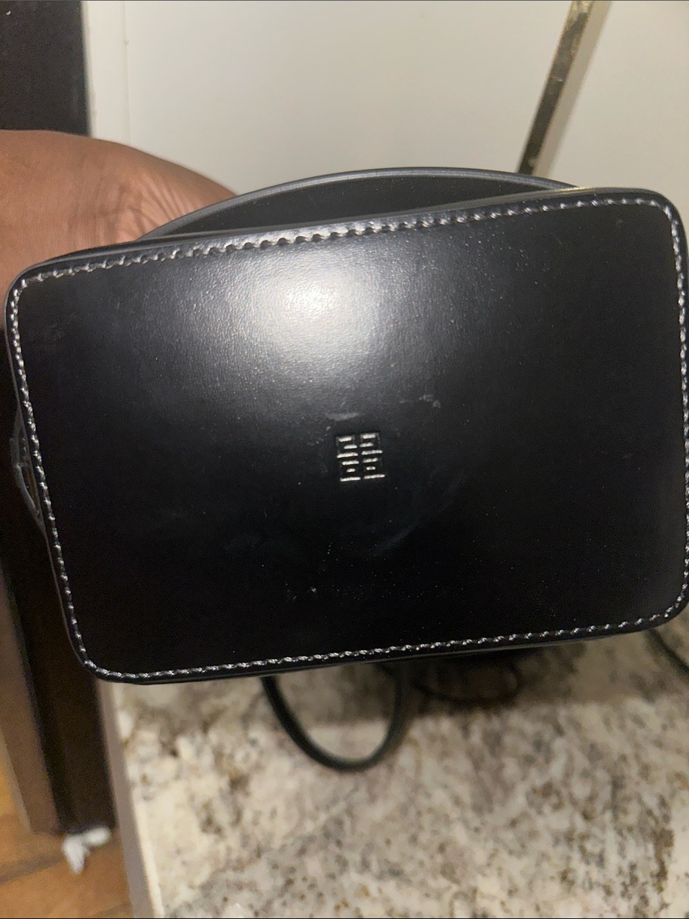 Givenchy Black Smooth Leather Flap Crossbody Bag - Picture 4 of 14